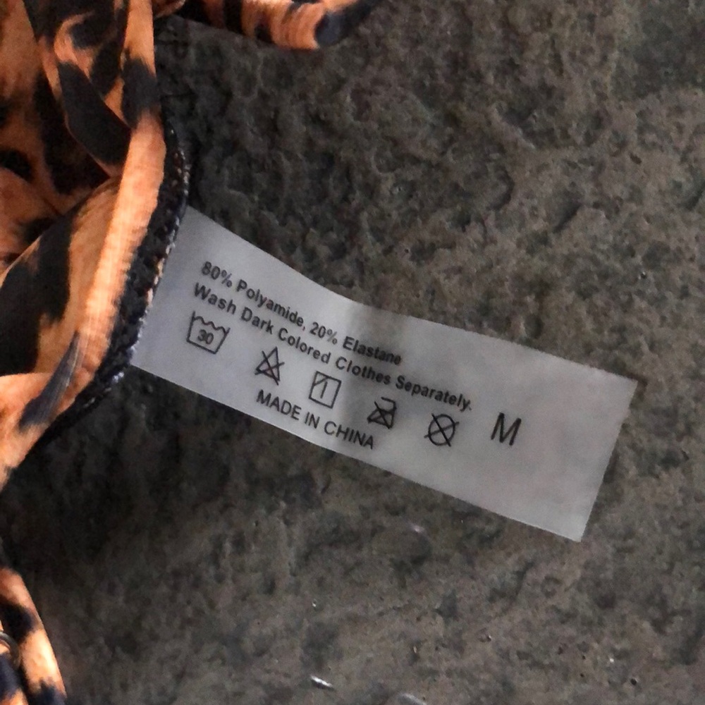 Amazon Essentials Leopard Print One Piece Swimsuit - image 6